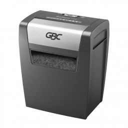 GBC 9 Sheets ShredMaster X308 Paper Cross Cut Office Shredder,15L Bin, 5x42 mm Cross Cut Strips-picture-0