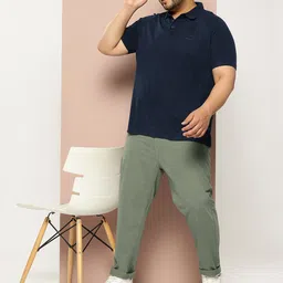 Thomas Scott Men Plus Size Pure Cotton Smart Chinos image 5