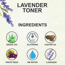 LOVE EARTH Lavender Toner With Grape Seed Extract - 100ml image 4
