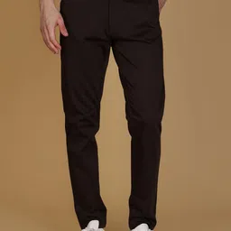 V-Mart Men Regular Fit Mid-Rise Casual Trousers-picture-15