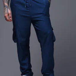 MADSTO Men Straight-Fit Mid-Rise Track Pants-image-84