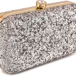 ailtino Party Silver Clutch image 5