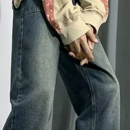 HERE&NOW Men Straight Fit Light Fade Jeans image 4