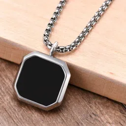 P. R. PRINTS Geometric Pendants with Chains-picture-12