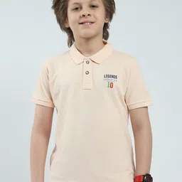 Monte Carlo Boys Polo Collar Pure Cotton Short Sleeves T-shirt-picture-22