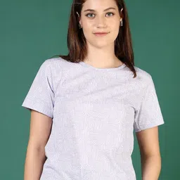 V-Mart Women Printed Cut Outs T-shirt-picture-31