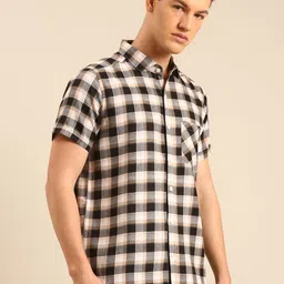 Voroxy Men Printed Cotton Casual Shirts image 5