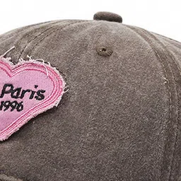 Mast & Harbour Unisex Embroidered Cotton Baseball Cap image 4