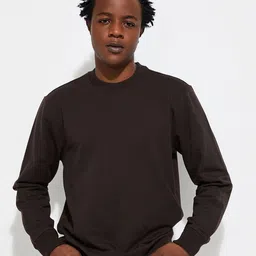 max URB_N Men Solid Sweatshirt image 2