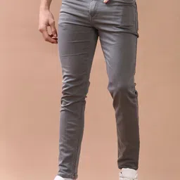V-Mart Men Slim Fit Mid-Rise Cotton Non Stretchable Jeans-picture-42