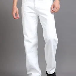 Kolor Fusion Men Loose Mid-Rise Baggy Fit Clean Look Cotton Jeans-picture-34