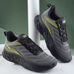 Duke Men Textile Lace-Ups Walking Shoes-picture-4