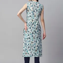 Indibelle Women Dyed Thread Work Kurta image 5