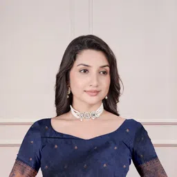 Mufa Woven Design Zari Art Silk Banarasi Saree image 3