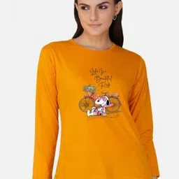 Metronaut Women 2 Printed Bio Finish Applique T-shirt image 3