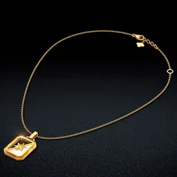 Joyalukkas 22KT Stellar Boxed Pendant Gold - 7.013 g-picture-29