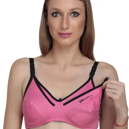 Liigne Pack Of 5 Maternity Full Coverage Solid Bra image 5