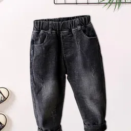 FOREVER FRIDAY Boys Low Distress Heavy Fade Jeans-picture-6