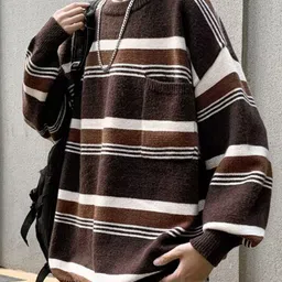 StyleCast x Revolte Men Striped Pullover image 4