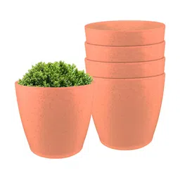 GARDEN'S NEED Cool Peach-Colored 5 Pieces Planters-image-87