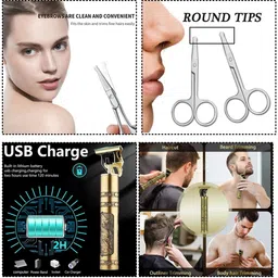 VIRTH Nose Scissor With Beard Trimmer image 2