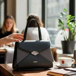 Exotic Textured Structured Shoulder Bag with Bow Detail-picture-25