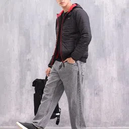 wrogn Men Solid Casual Jacket image 2