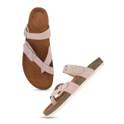 MOZAFIA Women Core with Buckles Flats image 4