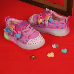 FEETWELL SHOES Girls Colourblocked Sneakers-image-39