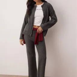 Trendyol Round Neck Top With Trouser-image-58
