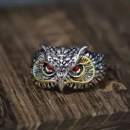 Thrillz Men Silver-Plated Finger Ring image 1