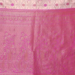 pikham Woven Design Zari Banarasi Saree image 4
