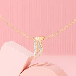 Mia by Tanishq 9KT Gold Pendant With Lab Grown Diamond - 0.501 g-picture-30