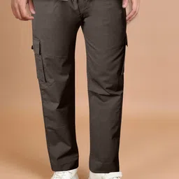 Jb Just BLACK Men Relaxed Loose Fit Cargos Trousers-picture-19