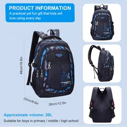 Gustave Kids Printed Backpack image 3