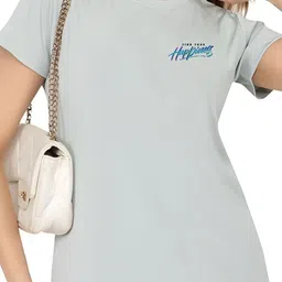 TRENDSATTIRE Typography Printed Round Neck Short Sleeves Regular Fit T-Shirt image 3