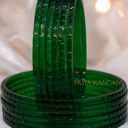 PRIYA KANGAN Green Alloy Bangle image 3