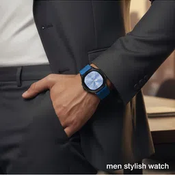 Abrexo Men Dial & Straps Analogue Watch Abx7202 BL MGT ST image 5