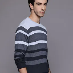 Raymond Self Striped Pullover image 3