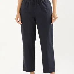 SAADAA Women Relaxed Trousers-image-0