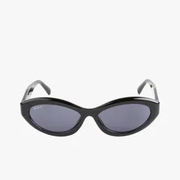 Ted Smith Unisex Cat Eye Black Sunglasses With UV Protected Lenses image 5