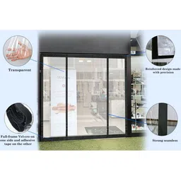 The Furnishing Tree Magnetic PVC AC Curtain - Thickness 0.30 mm image 3