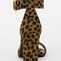 GLO GLAMP Party Block Sandals with Buckles image 3