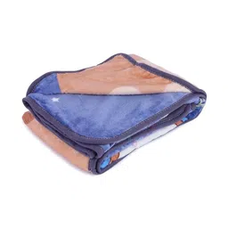 Butterthief Blue & Blue Cartoon Characters Microfiber Heavy Winter 210 GSM Blanket image 4