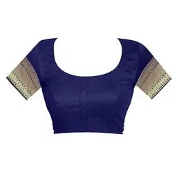 KALINI Woven Design Zari Silk Blend Kanjeevaram Saree image 2