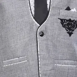 BAESD Boys 3-Pcs Single-Breasted Party Suits image 4