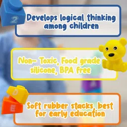 WEMBLEY BPA Free Skill Development Toy Learning and Development Toys image 2