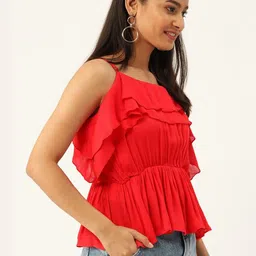 CORSICA Cinched Waist Top image 5