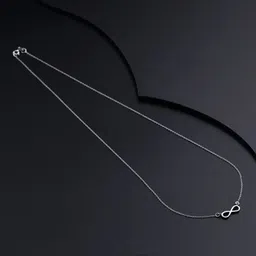 Anouk Silver-Plated Contemporary Infinity Love Heart Pendant with Chain-picture-32
