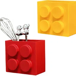 ofifo Plastic Fashion Fridge Magnetic Organizer Box Creative Storage Case 2Pcs Storage Basket-picture-35